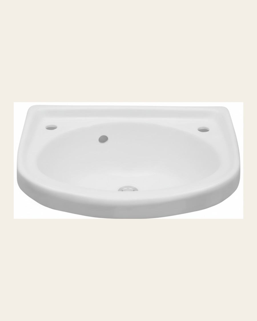 Bantam Basin 2-Tap in White