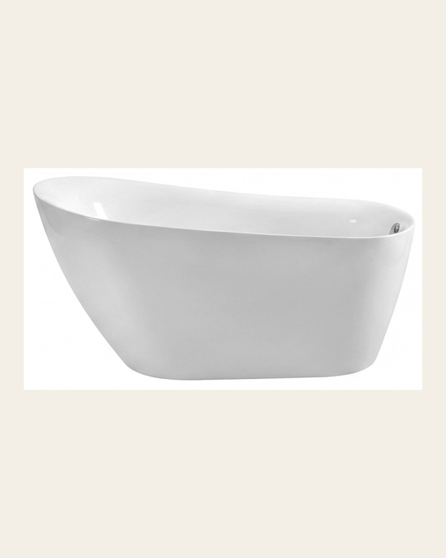 Agena White Bath in White
