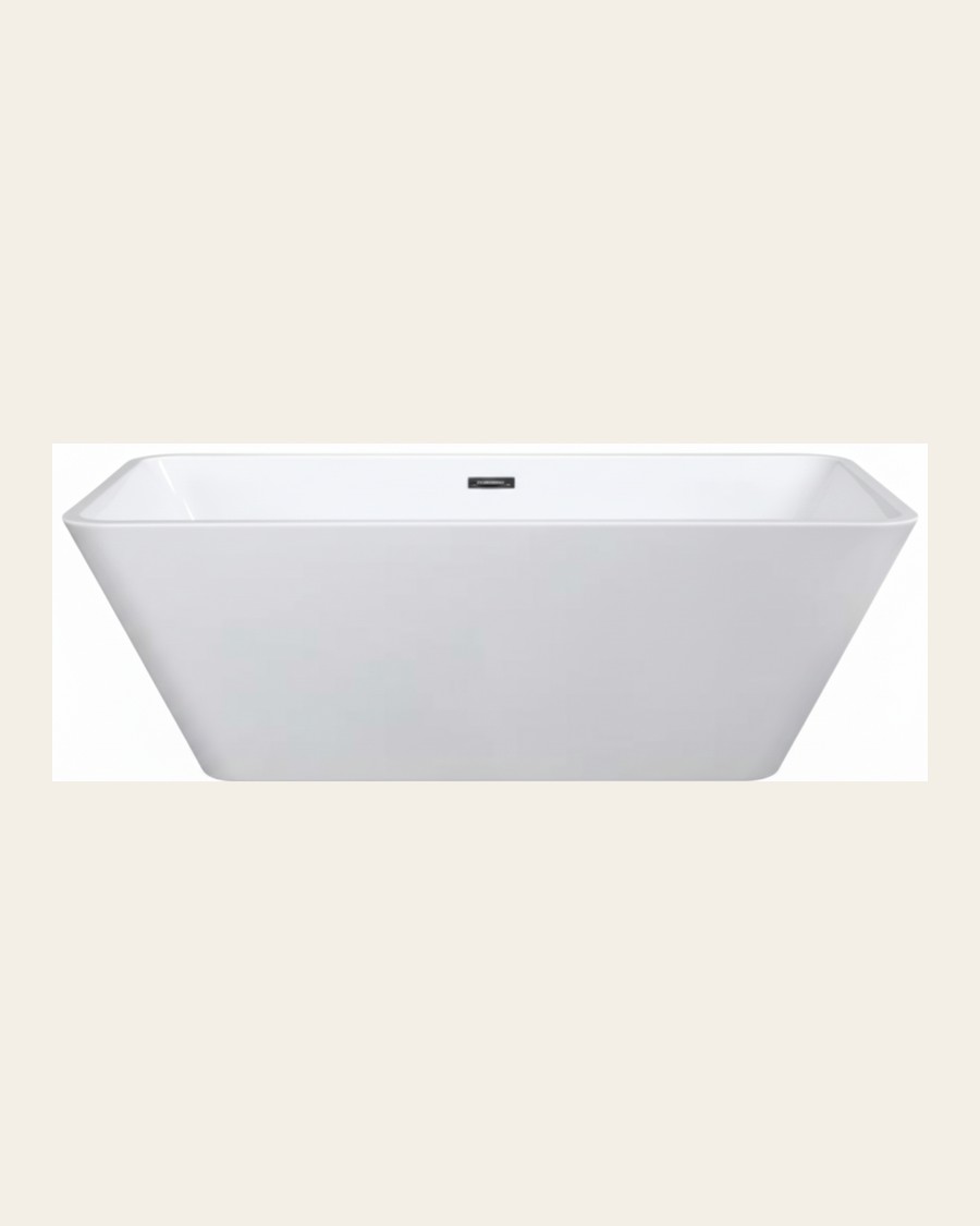 Lyra White Bath in White