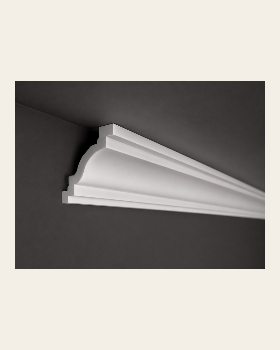 Magix Biance Cornice 100×100 in White polystyrene