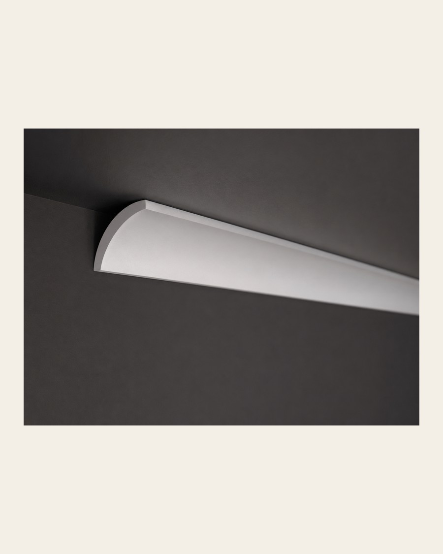 Magix Cove Cornice 55×55 in White polystyrene