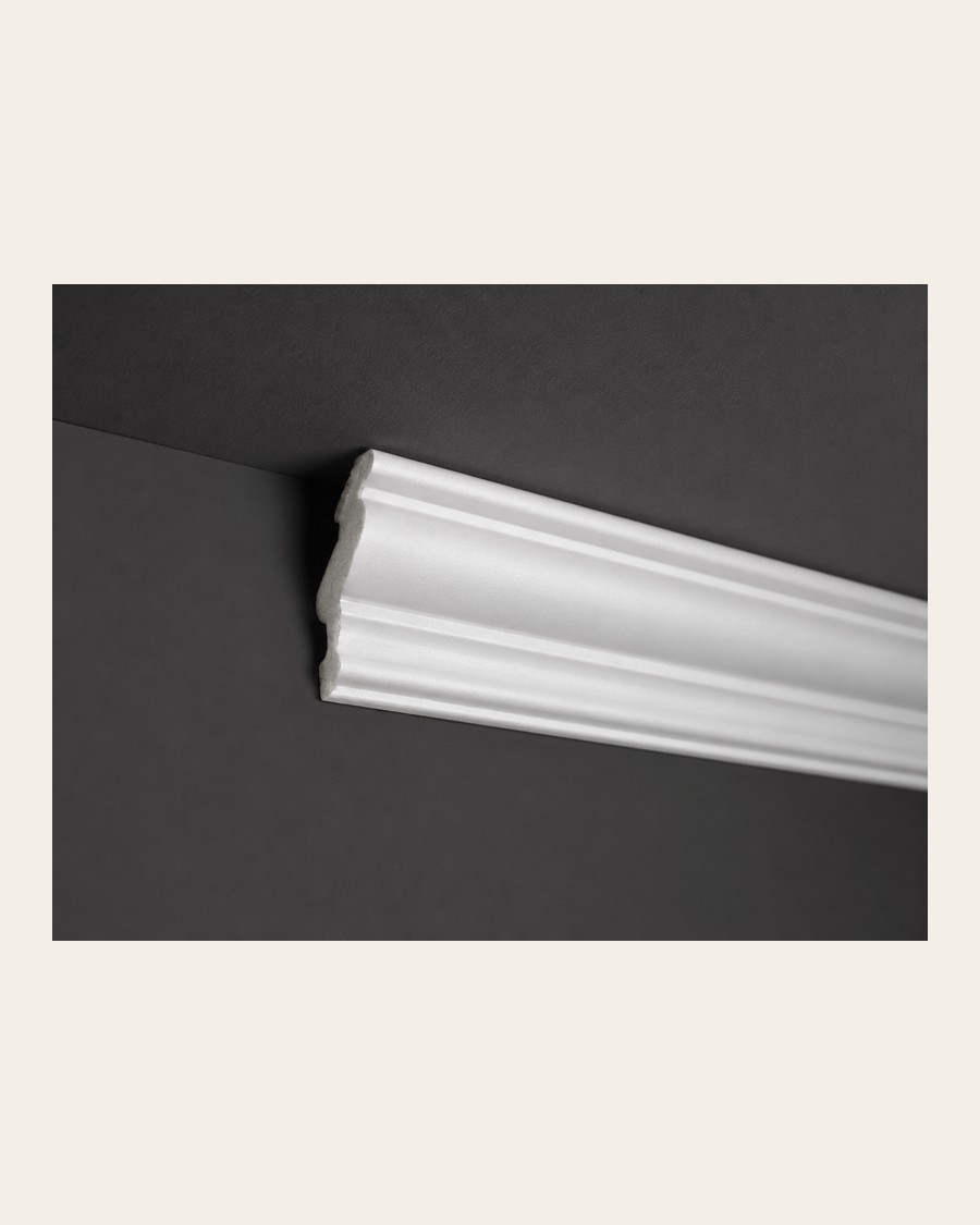 Magix Lisa Cornice 130×130 in White polystyrene