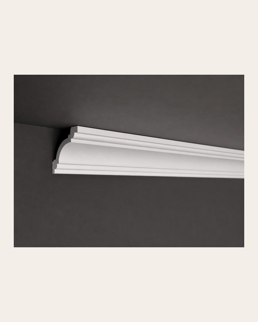 Magix P-40 Cornice 100×100 in White polystyrene