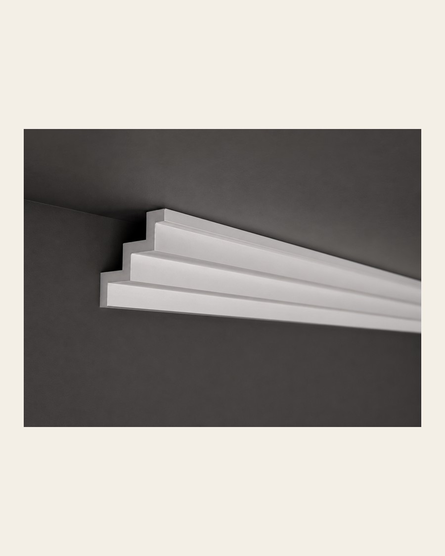 Magix Tamara Cornice 100×100 in White polystyrene