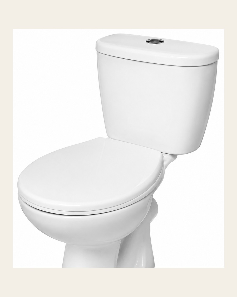 4-Piece Close Couple Suite in White