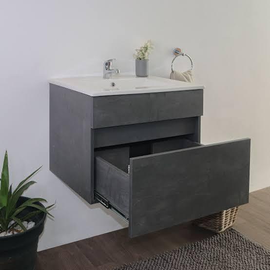 Ash Charcoal Vanity in Charcoal matte