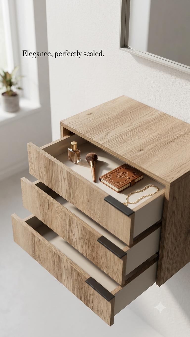 Custom Joinery — Dressing walls, fluted panels, TV features and storage that is built in, not bought in.